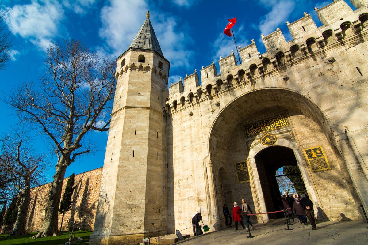 Topkapi Palace, home of the Sultans in Istanbul