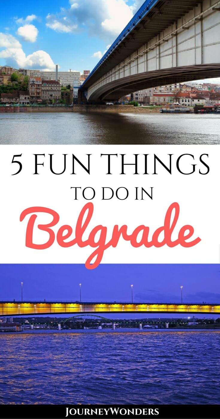 Visit Belgrade, Serbia and get drawn into some of the most epic nightlife in Eastern Europe! This Balkan city is full of river boats, funky bars, nightclubs & so many more places that stay open until dawn via @journeywonders