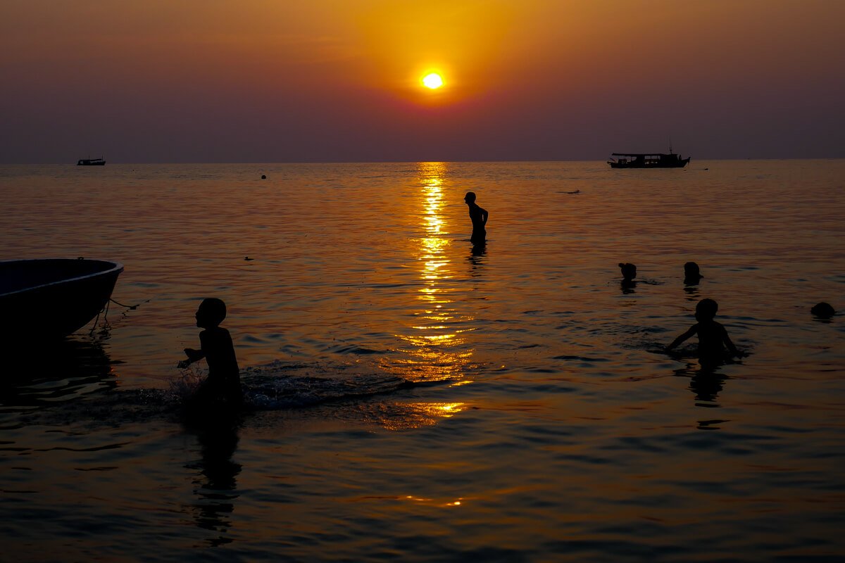 Songkran Sunset in Koh Tao