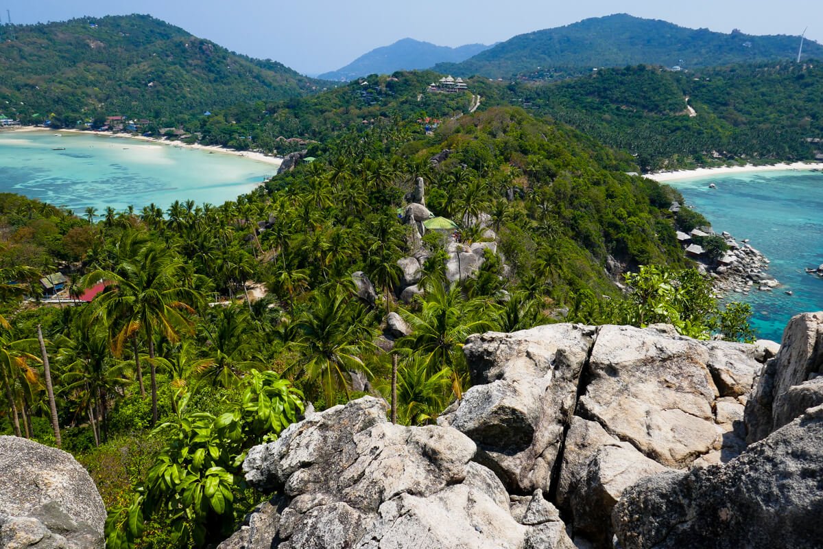 The John Suwan Viewpoint in Koh Tao