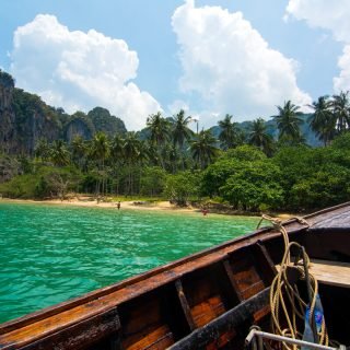 Tonsai beach in Krabi South Thailand
