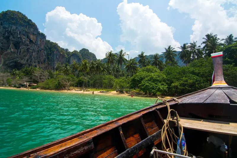 Tonsai beach in Krabi South Thailand