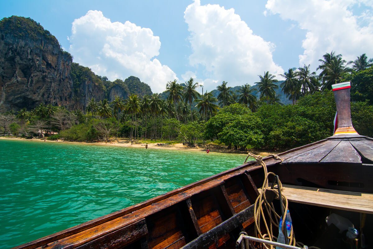 Tonsai beach in Krabi South Thailand