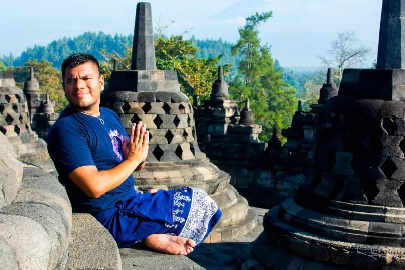 Yoga of Wonders at Borobudur Temple