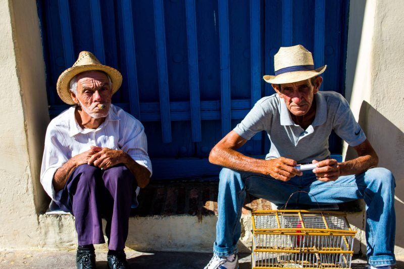 A couple of Cuban gentlemen in Trinidad