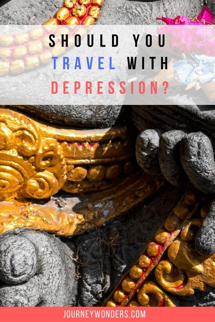 Interested in knowing what it's like to travel with depression? Read all about it in this article my and let's help to spread mental health awareness!