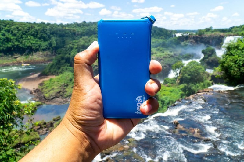 TEP Wifi at Iguazu Falls