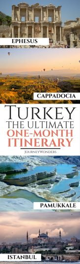 The best article for everything about One Month Turkey Itinerary | Turkey Travel Guide | Things to do in Turkey | Turkey Travel Tips | Turkey Photos | Where to Stay in Turkey | Turkey Tips and more via @journeywonders