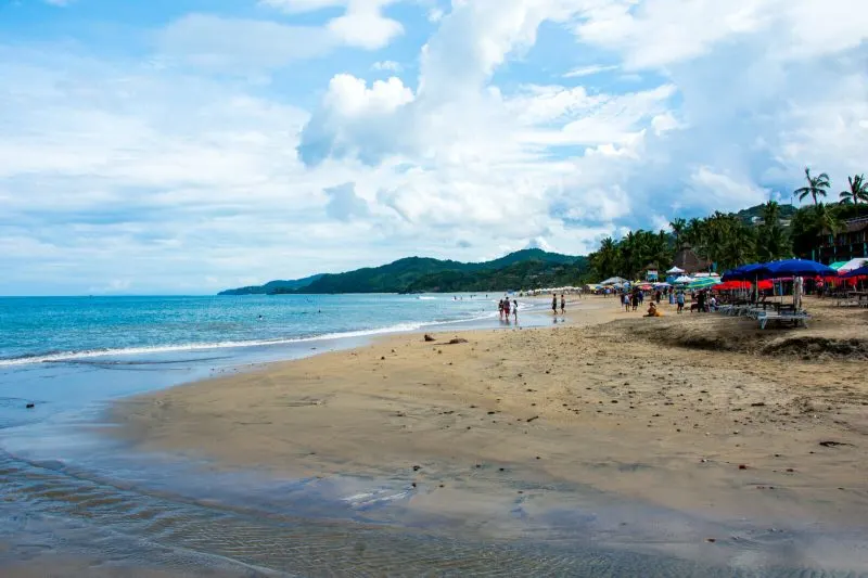 The surfing town of Sayulita