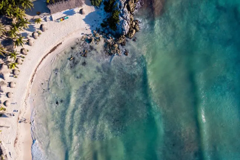 Zamas Hotel in Tulum Beach near the Sian Kaan Biosphere