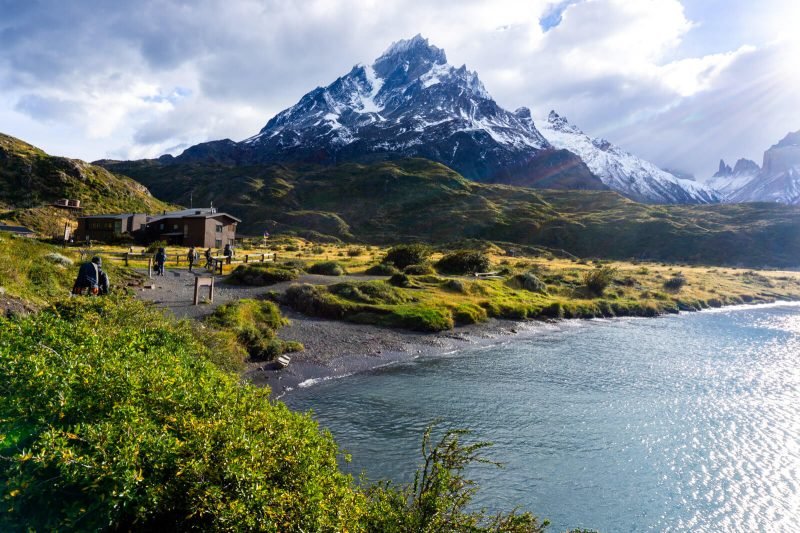 The Paine Grande Refugio and Camping