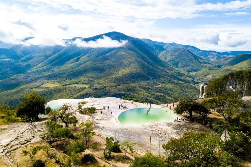 The Petrified Waterfalls of Hierve el Agua, Oaxaca