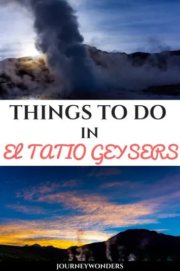Things to do In El Tatio Geysers #Atacama #Chile #Geysers #Nature #SouthAmerica