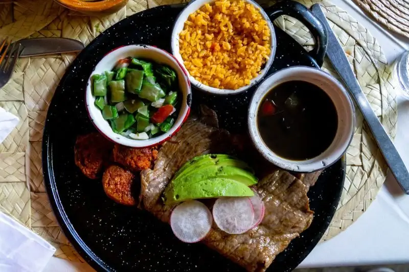 Lunch of Wonders at Teotihuacan, Mexico