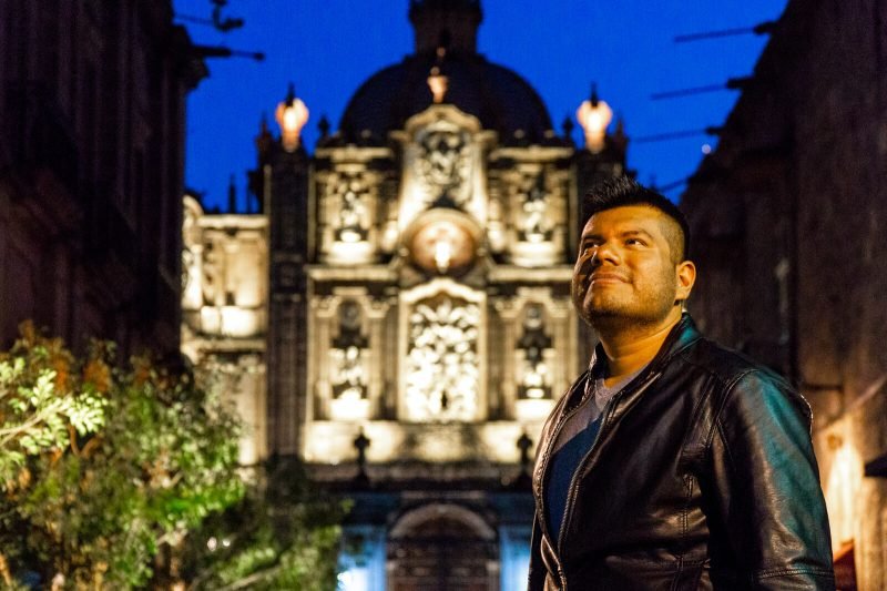 The Man of Wonders at Morelia, Michoacan