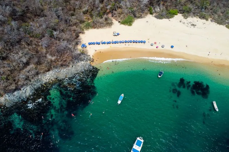One of the 7 Bays of Huatulco, Oaxaca Best Oaxaca Beaches