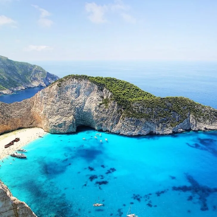 The beautiful beaches of Zakynthos