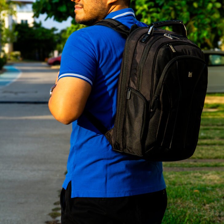 The Man of Wonders with his Level 8 Atlas Backpack
