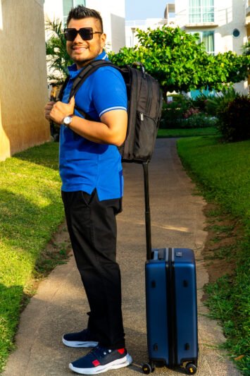 The Man of Wonders with his Level 8 Textured Suitcase