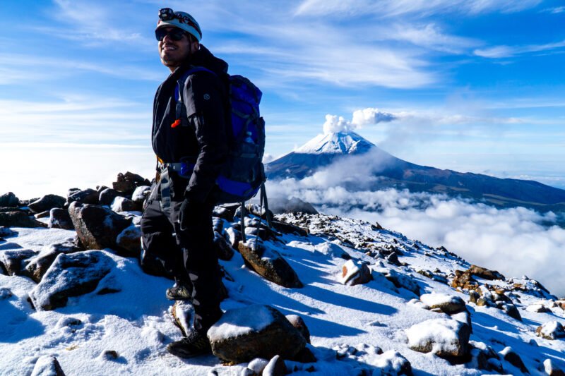 The Man of Wonders Hiking Iztaccihuatl